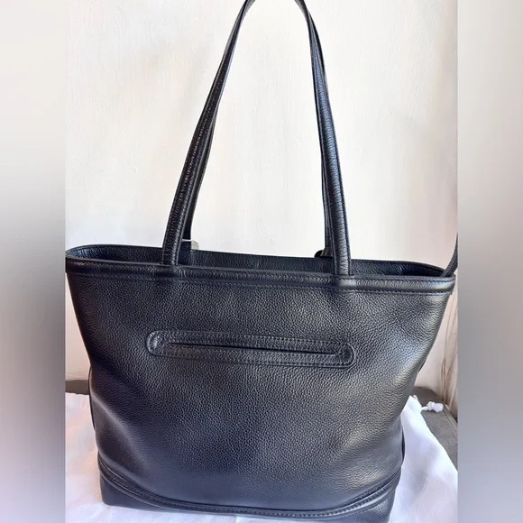 NWT Brighton Leopard Lex Tote Uptown Spots Black Leather Embroidered Flowers - Picture 2 of 15